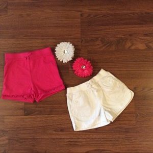NWT Carter's & Children’s Place girl's shorts.